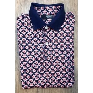 Murano Liquid Luxury Slim Fit Polo 100% Cotton  Mens Small
